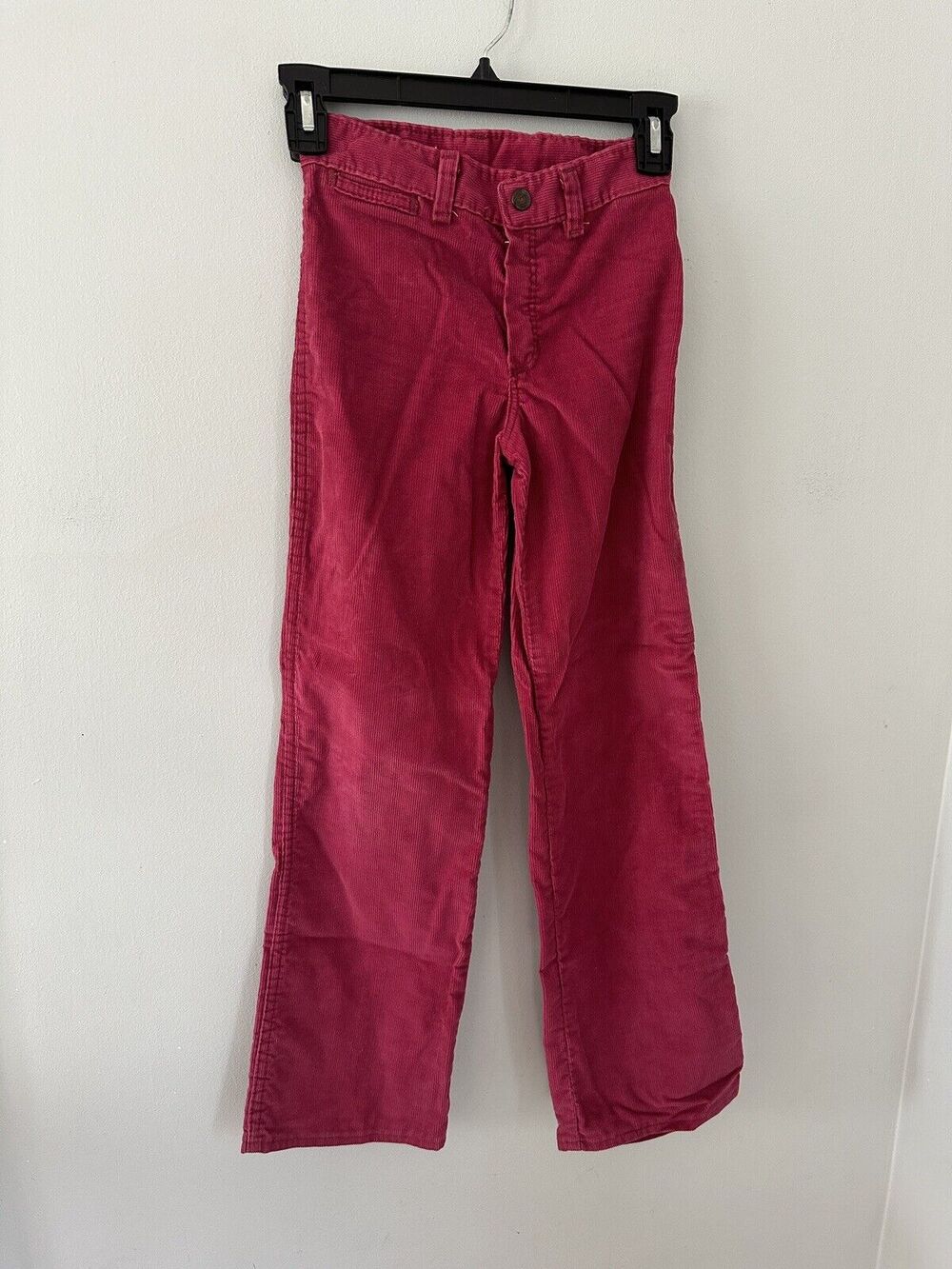 Vintage Wrangler Kids Purple Corduroy Pants Size 8 Regular Western 90s Youth